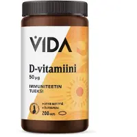 Vida D-vitamiini 50 mikrog