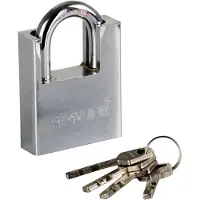 Pro-Line Proline WZMC CAST IRON PADLOCK. 60MM HART CABLE. MILL KEY. PROLINE () - 24960