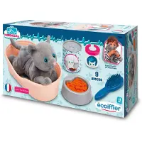 Ecoiffier Monivärinen Fluffy Ecoiffier Kissa Lelut