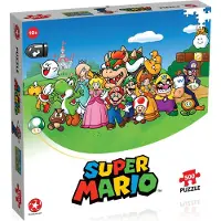 Winning Moves Super Mario Characters Puzzle Monivärinen