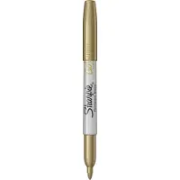 Sharpie Metallinhohtoiset -maalitussit | Kapea kärki | Kulta | 12 kpl