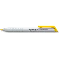 Staedtler Lumocolor 768, Pyöreä pää, Keltainen, Valkoinen, Keltainen, Keskikokoinen, 3 mm, Lasi, Kovalevy, Nahka, Metalli, Paperi, Muovi, Kivi (768N-1)
