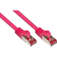 Alcasa electronik Good Connections RNS patch cable - 5 m - magenta - Purppura
