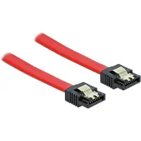 DeLOCK – SATA 6 Gb/s Cable 70 cm red (82678)