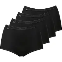 Sloggi Basic+ Maxi 4P - Black - 48
