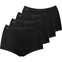 Sloggi Basic+ Maxi 4P - Black - 46