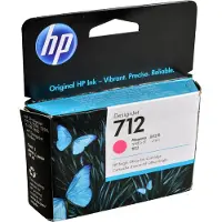 HP 712 Mustepatruuna Magenta