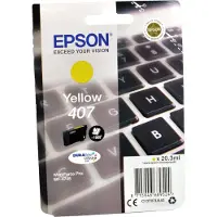 Epson 407 Mustepatruuna Keltainen