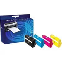 Freecolor HP684EE-INK4-FRC, Musta, Syaani, Magenta, Keltainen, 4 kpl, Monipakkaus (K10232F7)