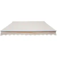 Outsunny Säädettävä nivelvarsimarkiisi, terassimarkiisi 4,5 x 3m, aurinkosuoja veivillä, parvekemarkiisi, beige, Beige