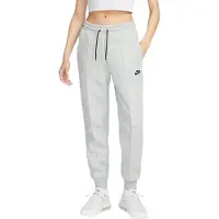 Nike Collegehousut Nsw Tech Fleece -/Harmaa Musta Nainen, koko Large