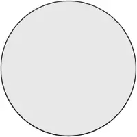 vidaXL Seinäpeili musta Ø 60 cm pyöreä