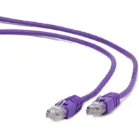 Gembird PP12-2M/V, 2 m, Cat5e, U/UTP (UTP), RJ-45, RJ-45, Purppura