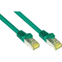 Alcasa electronik Good Connections patch cable - 50 cm - green - Vihreä - 0.5m