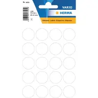 Herma Multi-purpose labels ø 19mm white 100 pcs., ø 19 mm (1870)