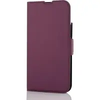 Wave Book Case MagSafe suojakotelo iPhone 15 Plus smoky sangria