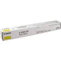 Canon C-EXV 51 Korkea kapasiteetti-laservärikasetti, keltainen