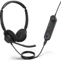 Jabra YOU'RE ON Engage 50 II Link MS USB-A -stereokuulokemikrofoni, musta