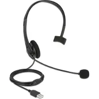 DeLOCK 27177, Langallinen, 20 - 20000 Hz, 70 g, Kuulokkeet, Musta