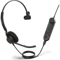 Jabra YOU'RE ON Engage 50 II Link MS USB-A -stereokuulokemikrofoni, musta