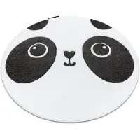 Rugsx Matto petit panda pyörä valkoinen