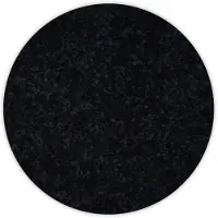 Rugsx Alfombra TRENDY 159 círculo negro circulo 100 cm
