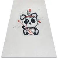 Rugsx Bambino 1129 matto panda lapsille liukumaton - kerma