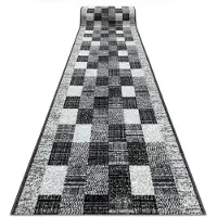 Rugsx Matto bcf rafia harmaa 80 cm