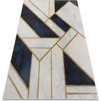 Rugsx Matto emerald yksinomainen 1015 glamouria, tyylikäs marmori, geometrinen laiva