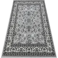 Rugsx Alfombra BCF Morad KLASYK clásico - gris 160x220 cm