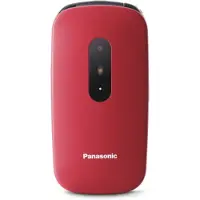 Panasonic KX-TU446 Mobile Phone Black and Red
