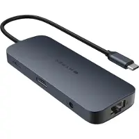 Hyper HyperDrive EcoSmart Gen.2 Universal USB-C 10-in-1 Hub w 140 W PD3.1 Power Pass-thru