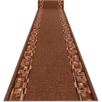 Rugsx Kumipäällysteinen kävelyrunko bombay ruskea 67cm