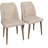 Skye Decor 2 ruokapöydän tuolin sarja Nova 761