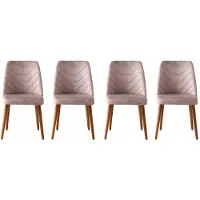 Skye Decor Ruokailutuolisarja, 4 kpl, Dallas 555