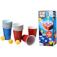 Clown Games Beer Pong 20 kuppia ja 6 palloa