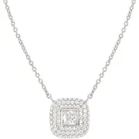 Nomination Domina pave halo silver kaulakoru 240406/036