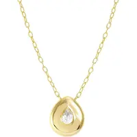 Nomination Domina yellow gold tear drop kaulakoru 240402/015