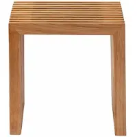 Cinas , Rib Tabburetti/Sivupöytä Tiikki