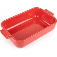 Peugeot Appolia Rektangulært Fad 22 Cm Rød - Red - 22 CM