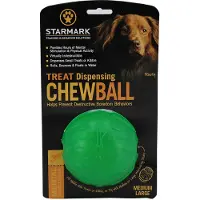 Starmark - Everlasting Fun Ball Green 7 cm - Koirat - Koiran lelut ja pelit - Pallot