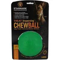 Starmark Treat Dispensing Chew Ball M/L n.Ø10cm koira