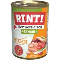 Rinti 24x400g Kennerfleisch Senior kana koiran märkäruoka
