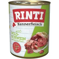 Rinti 24x800g Kennerfleisch villisika koiran märkäruoka