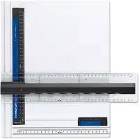 Staedtler Mars 661, A4 (210x297 mm), Musta, Valkoinen, Muovi (661 A4)