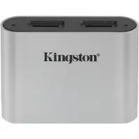 Kingston USB-C3.2 Dual-Slot microSDHC/microSDXC UHS-II muistikortinlukija