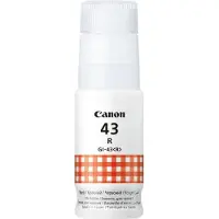 Canon GI-43R -mustepullo, 60 ml, punainen