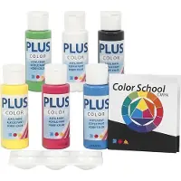 Plus Color Akryylimaalit Päävärit