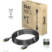 Club 3D 2.1 HDMI Ultra High Speed -näyttökaapeli, 5m, musta