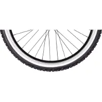 Cube Kids 240 Clincher Rengas 24", musta/valkoinen 24" 2023 Lastenpyörä- & pyörävaunurenkaat